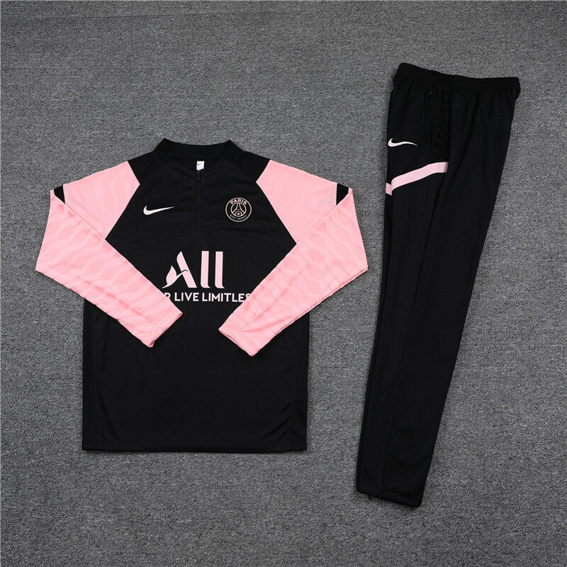PSG Tracksuit-Black and Pink