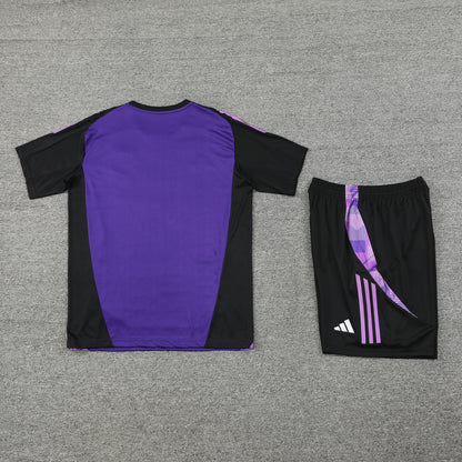 Germany Shorts Set-Purple and Black
