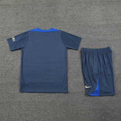 Inter Milan Shorts Set-Grey and Blue
