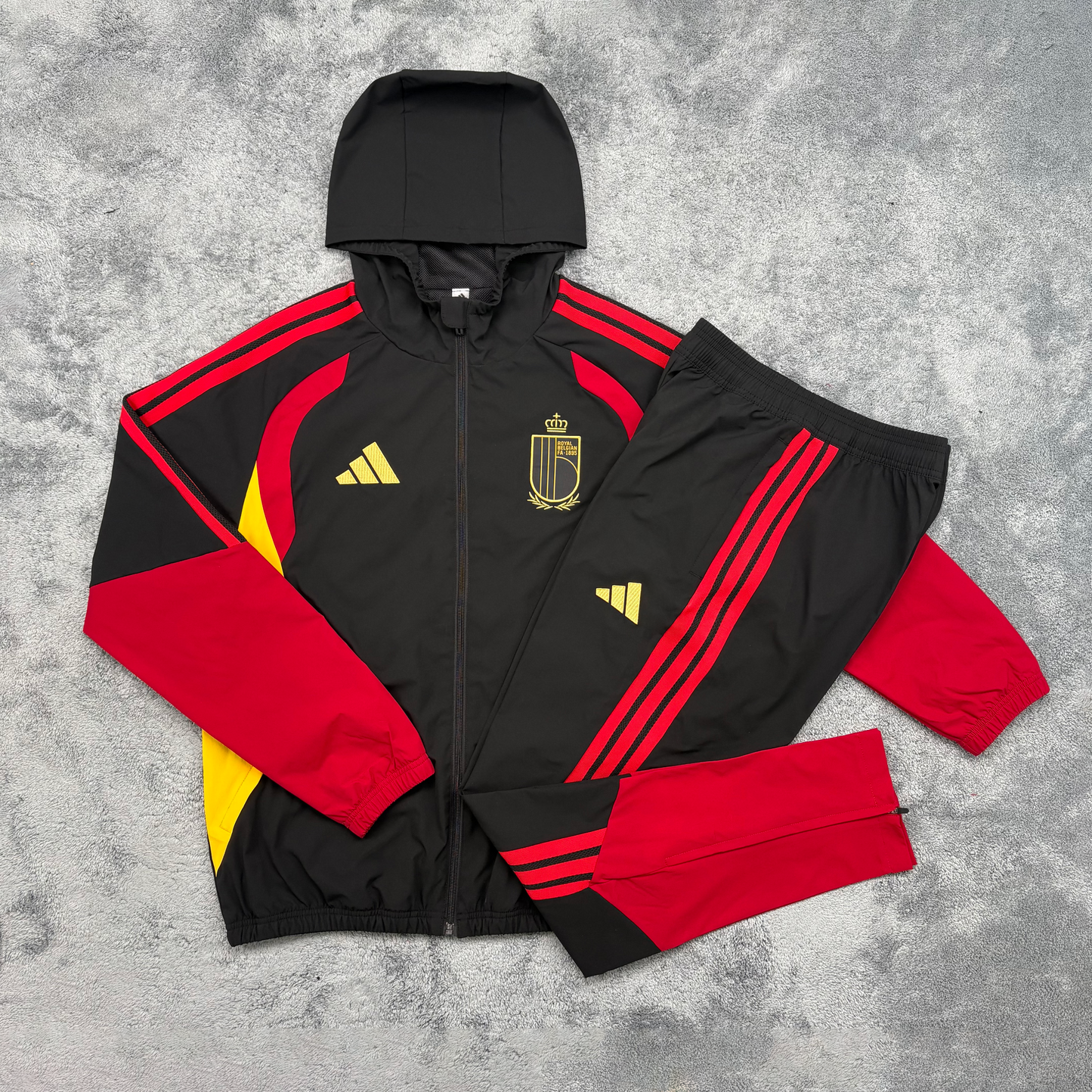 Belgium Windbreaker Set - Black