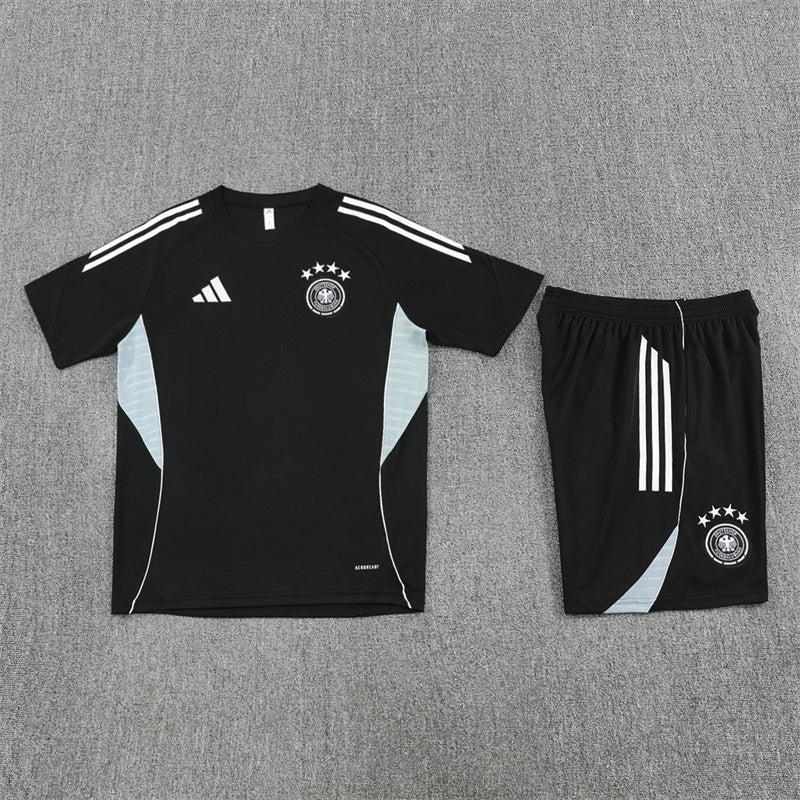 Germany Shorts Set-Black