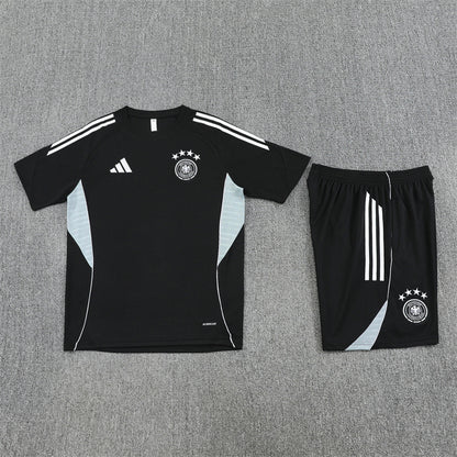 Germany Shorts Set-Black