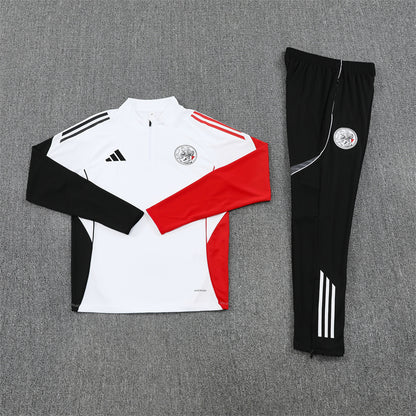 Ajax Tracksuit-White, Red and Black
