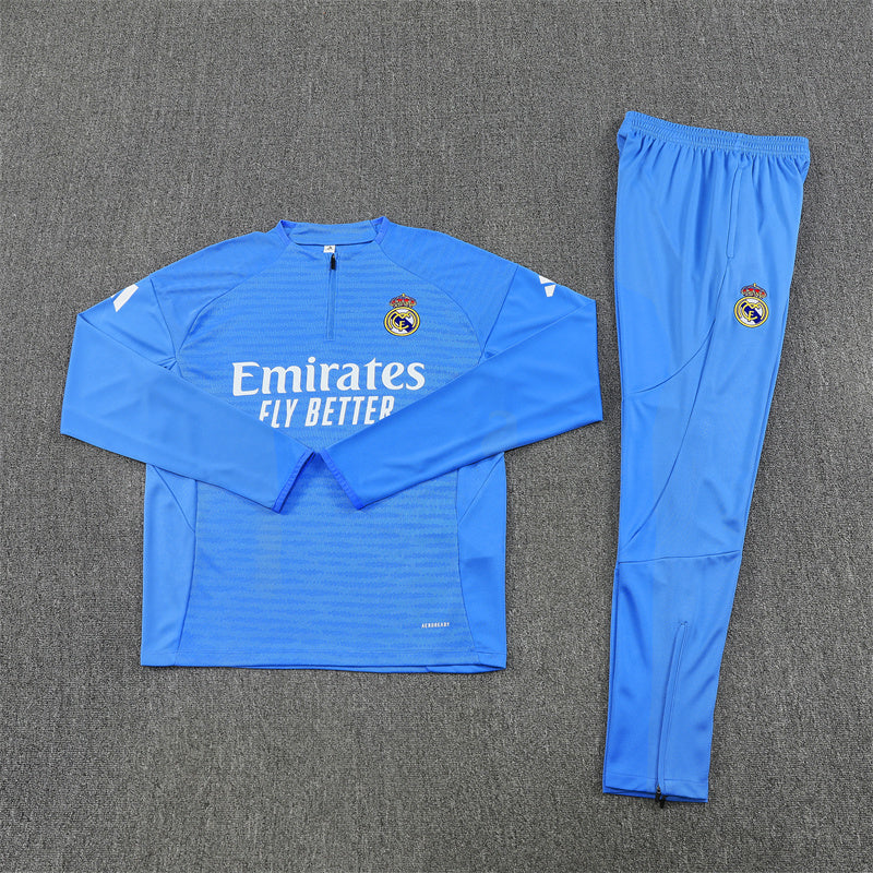 Real Madrid Tracksuit- Blue