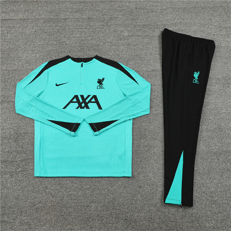 Liverpool Tracksuit-Light Blue and Black