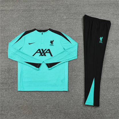 Liverpool Tracksuit-Light Blue and Black