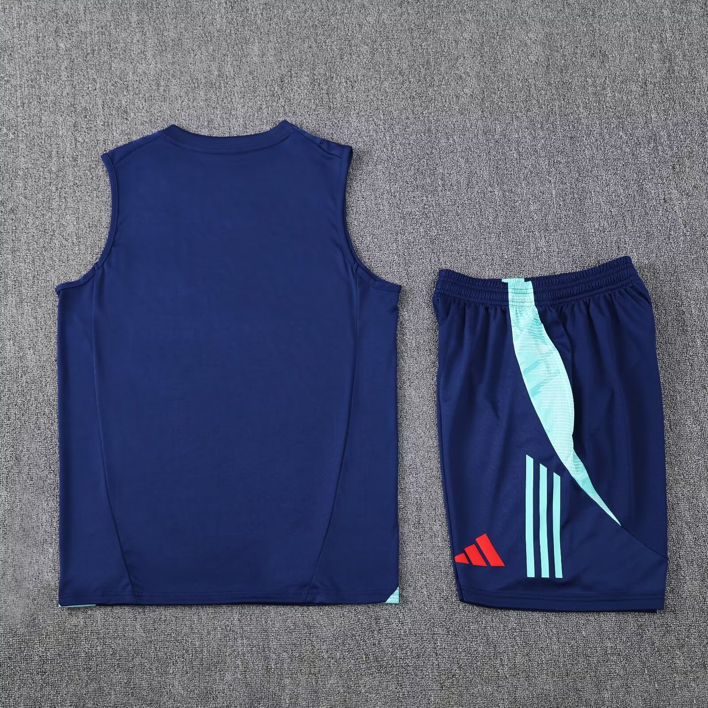 Flamengo Vest Set-Navy Blue