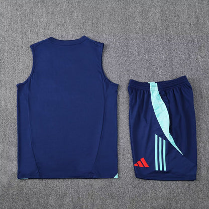 Flamengo Vest Set-Navy Blue
