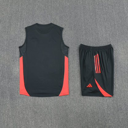 FC Bayern Munich Vest Set-Dark Grey and Orange