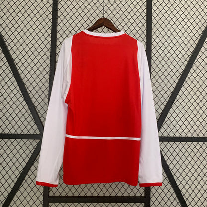 Retro long sleeve Arsenal 02/04 Home