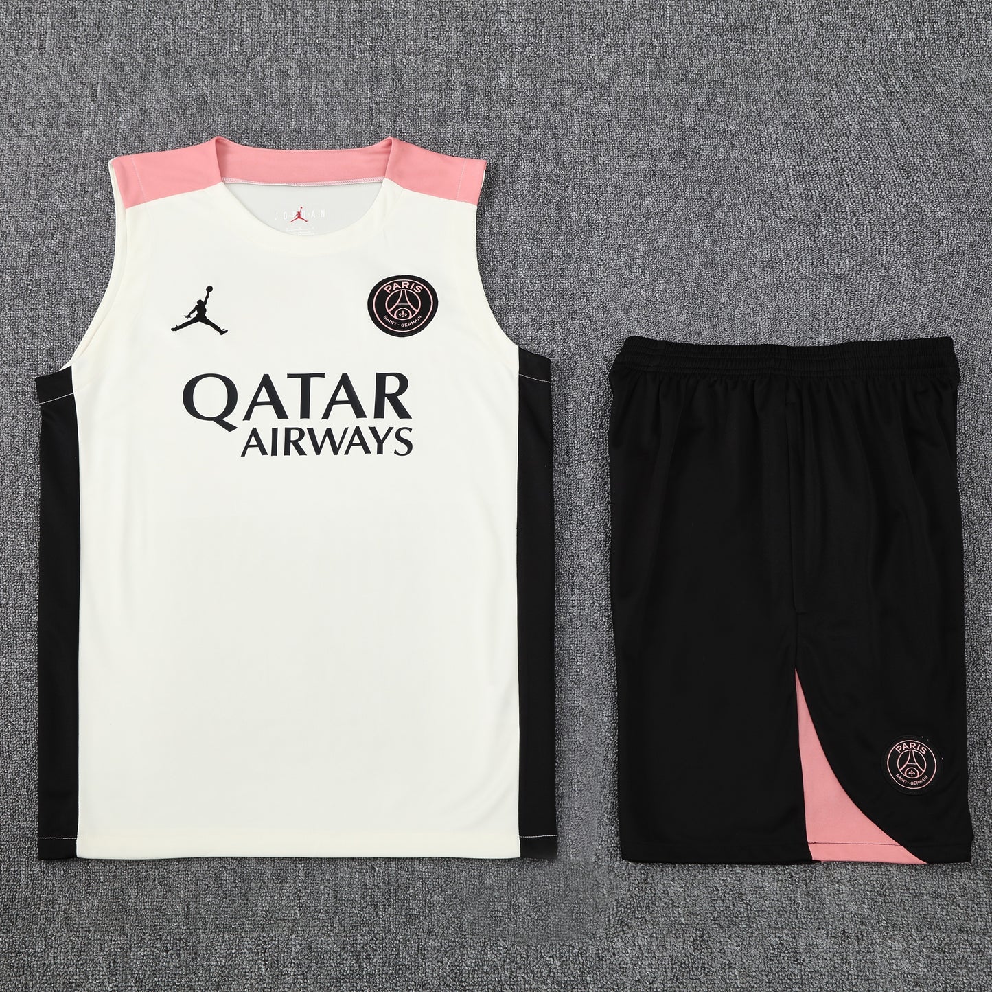 PSG Vest Set-White and Black
