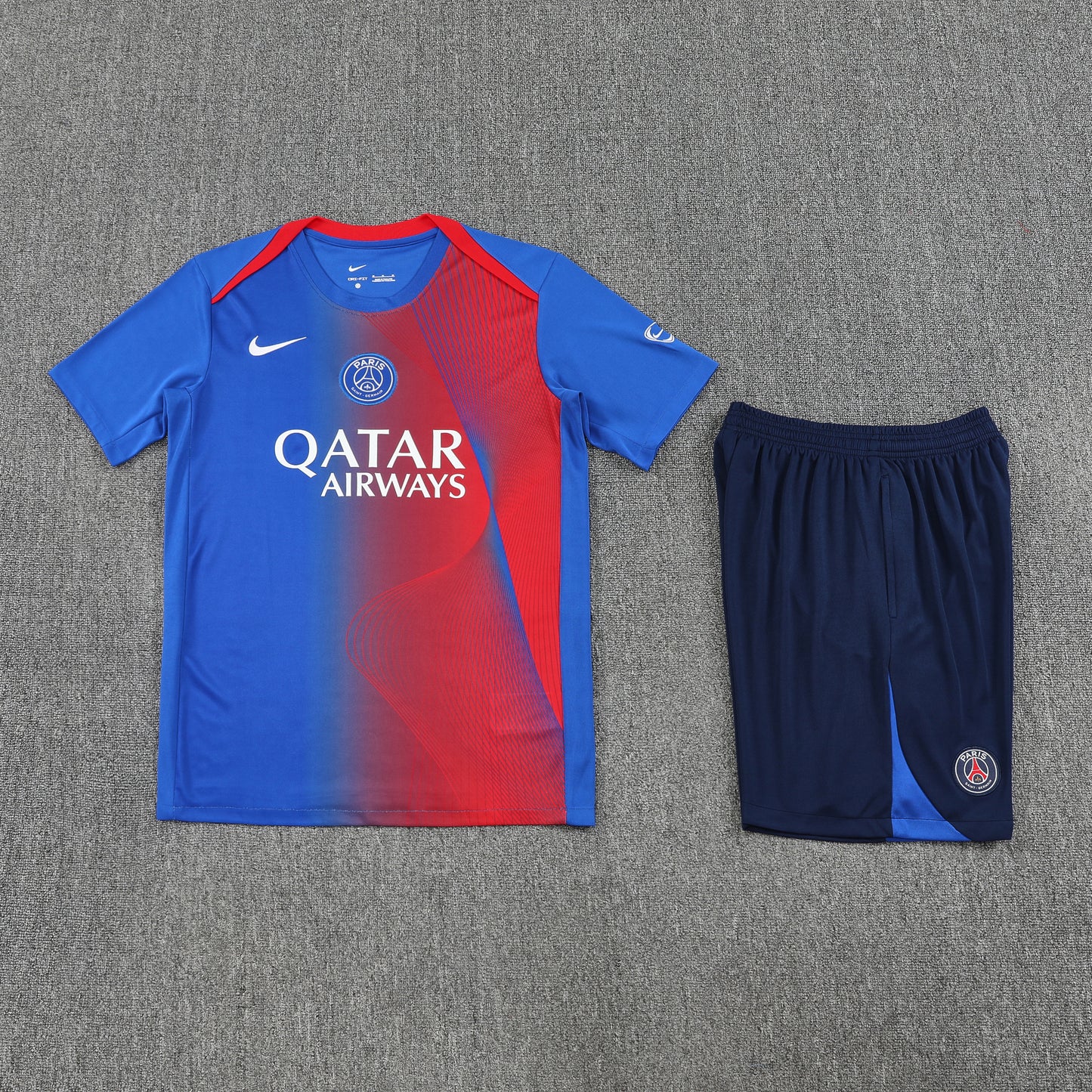 PSG Shorts Set-Red and Blue