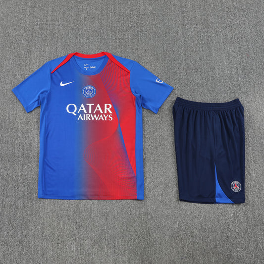 PSG Shorts Set-Red and Blue