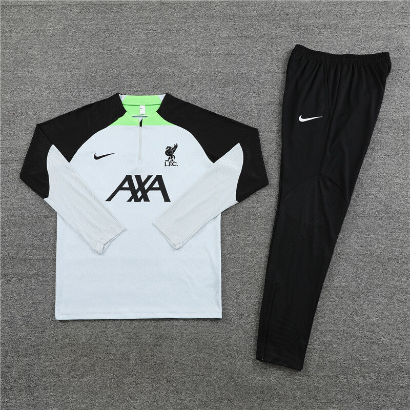 Liverpool Tracksuit-White and Black
