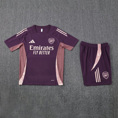 Arsenal Shorts Set-Purple and Pink
