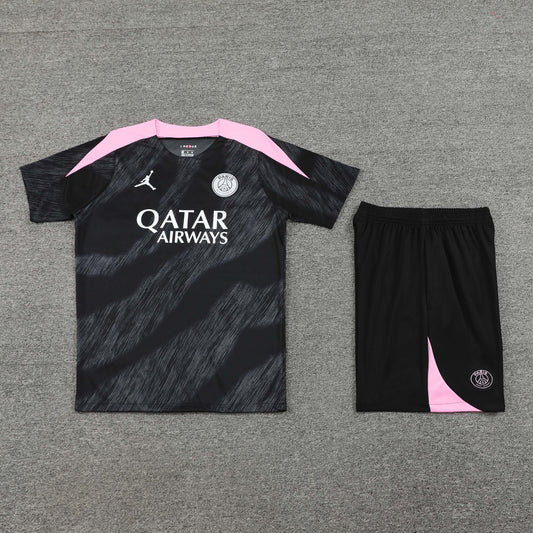 PSG Shorts Set-Black and Pink