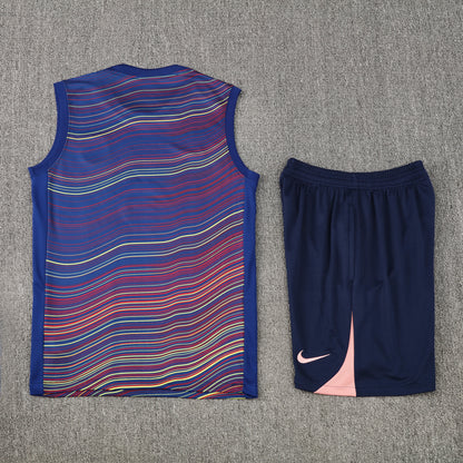 Barcelona Vest Set-Multicolor