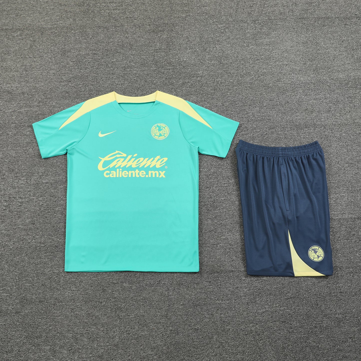 Club America Shorts Set-Blue and Grey