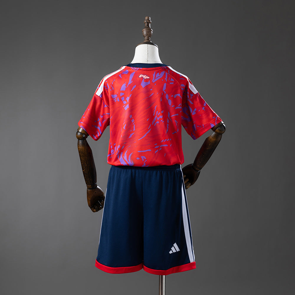 Costa Rica 2026 Home Kids Kit Jersey