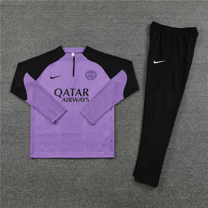 PSG Tracksuit-Purple and Black