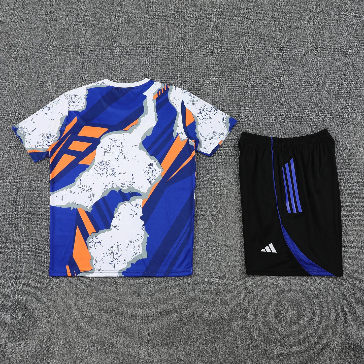 Real Madrid Shorts Set-White, Blue and Black