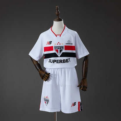 São Paulo 26/27 Home Kids Kit Jersey