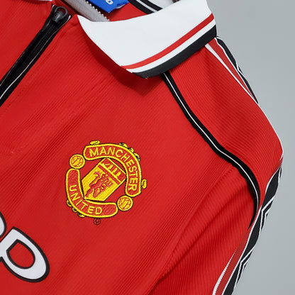 Retro long-sleeved 98/99 Manchester United home