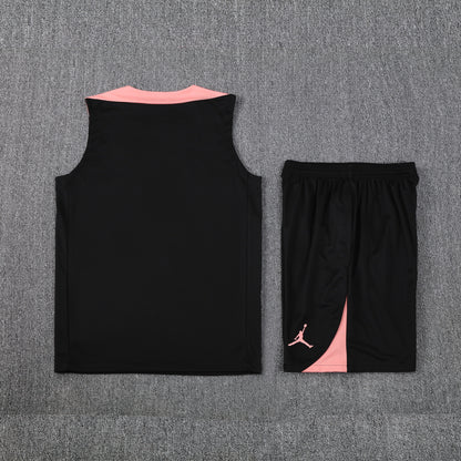PSG Vest Set-Black and Pink