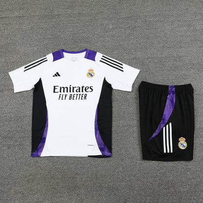 Real Madrid Shorts Set-White and Black