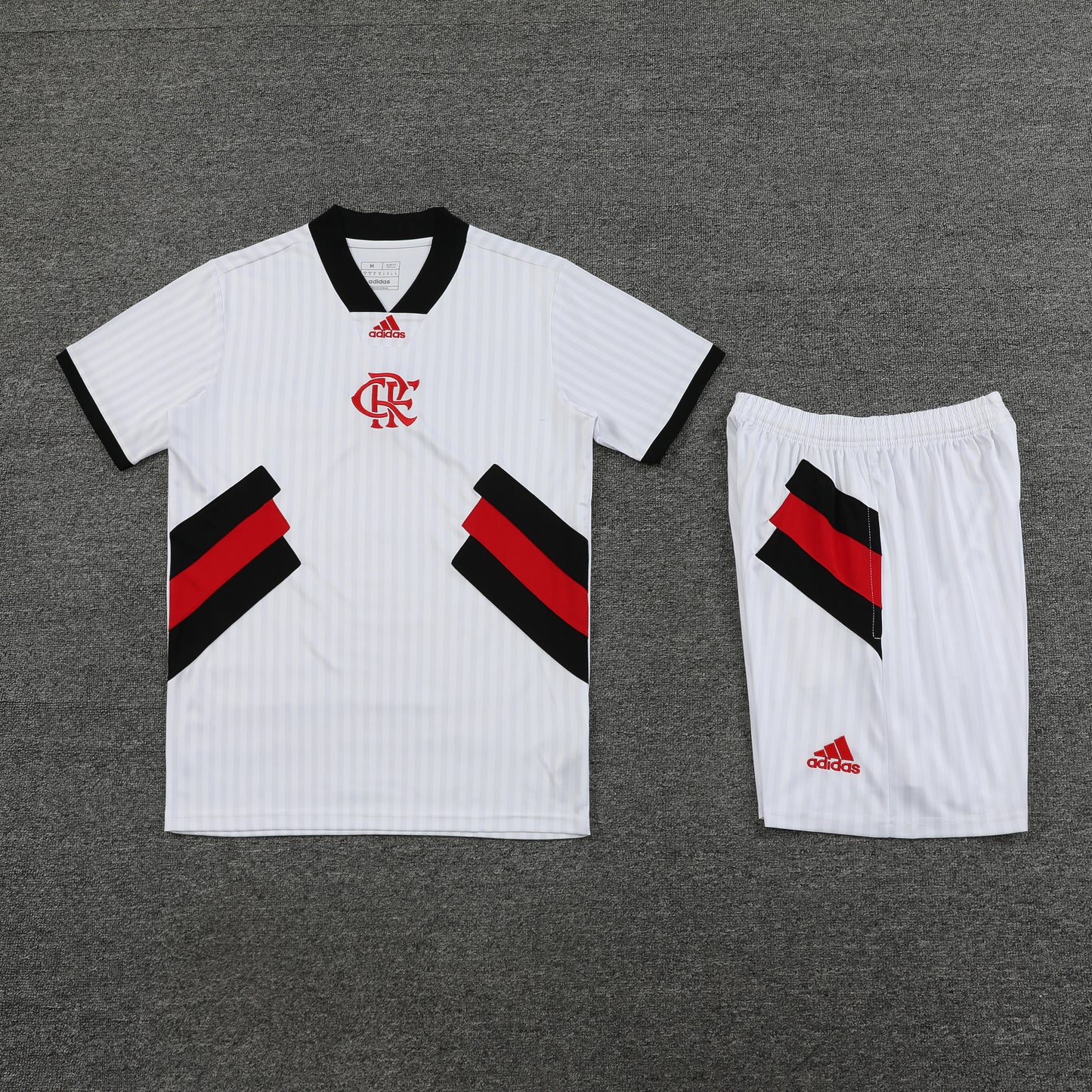Flamengo Shorts Set-White