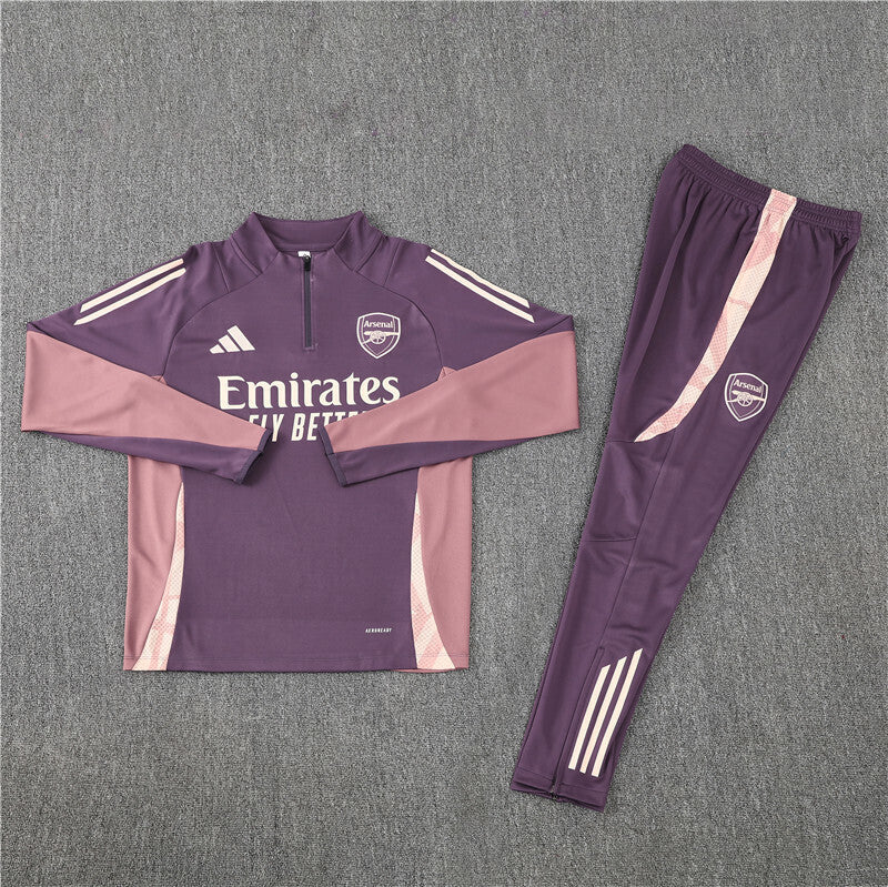 Arsenal Tracksuit-Purple