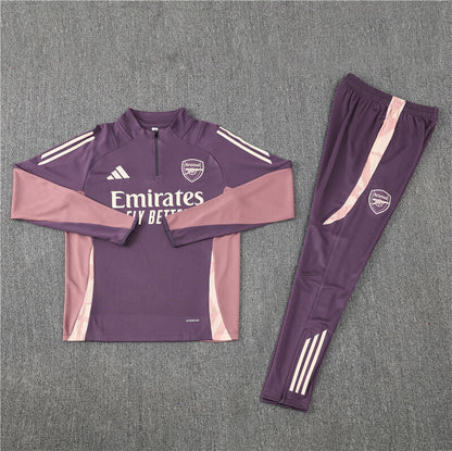 Arsenal Tracksuit-Purple