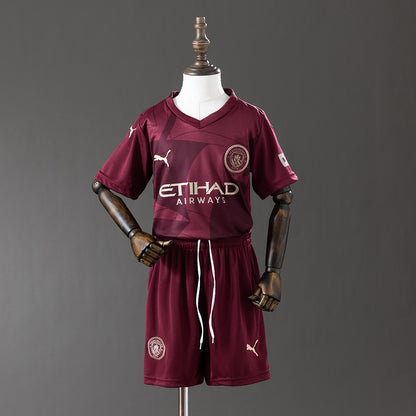 24/25 kids Manchester city third away