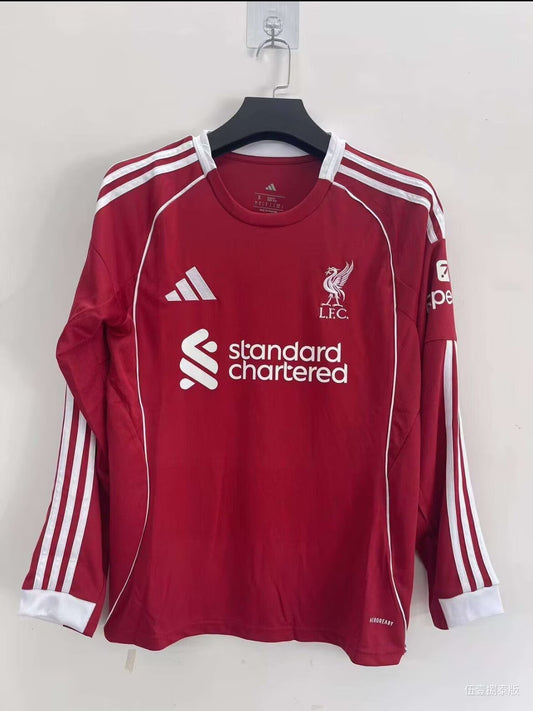 Long Sleeve Liverpool 25/26 Home