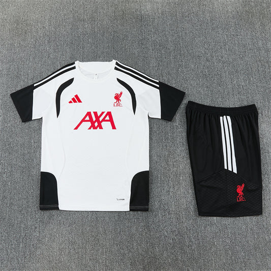 Liverpool Shorts Set-White and Black