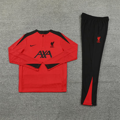 Liverpool Tracksuit-Red and Black