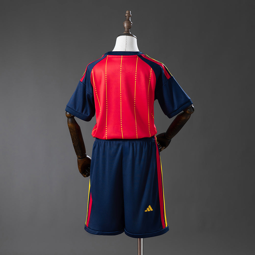 Spain 2026 Home Kids Kit Jersey
