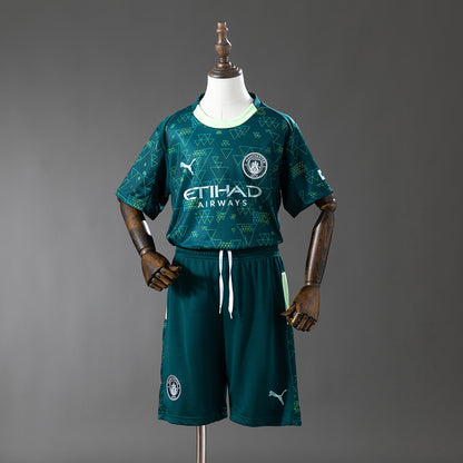 Manchester City 25/26 Fourth Away Kids Kit