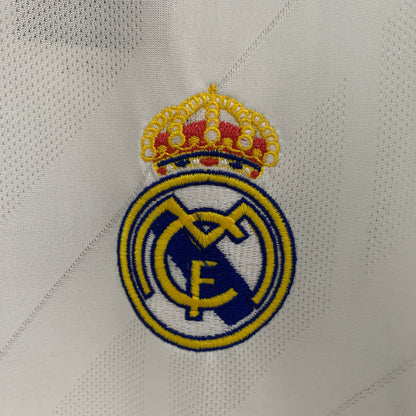 Retro Long Sleeve Real Madrid 17/18 Home
