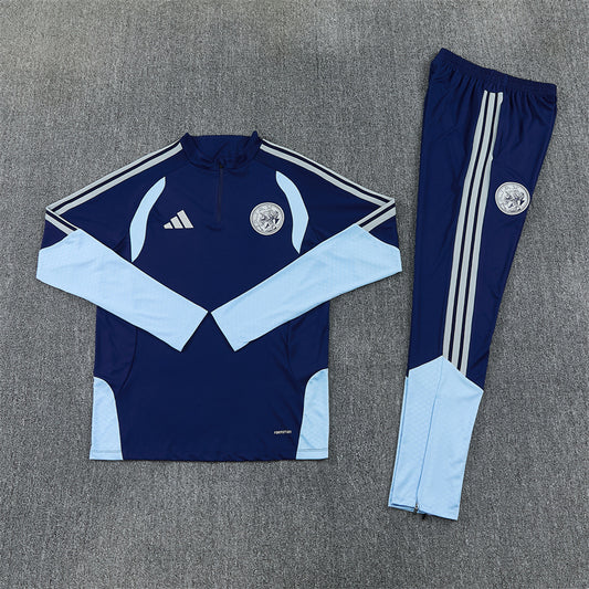 Ajax Tracksuit-Navy Blue and Light Blue