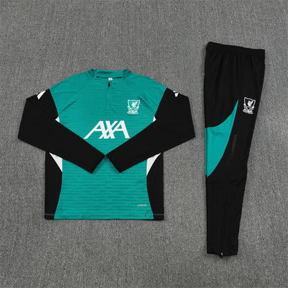 Liverpool Tracksuit-Green and Black