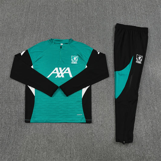 Liverpool Tracksuit-Green and Black