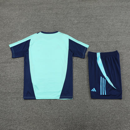 Arsenal Shorts Set-Light Blue and Navy Blue