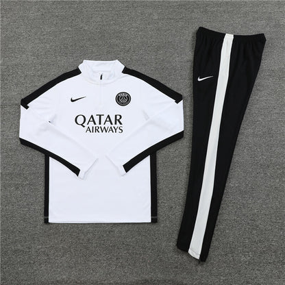 PSG Tracksuit-White and Black
