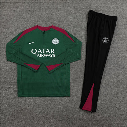 PSG Tracksuit-Dark Green and Black