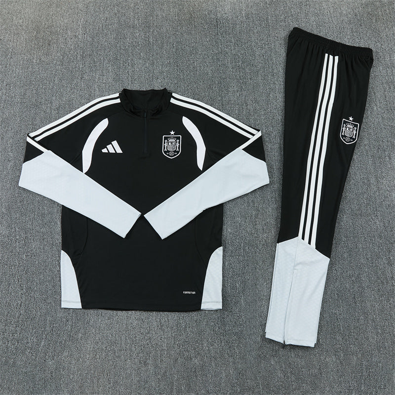 Spain Tracksuit-Black and White