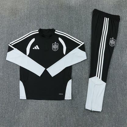 Spain Tracksuit-Black and White