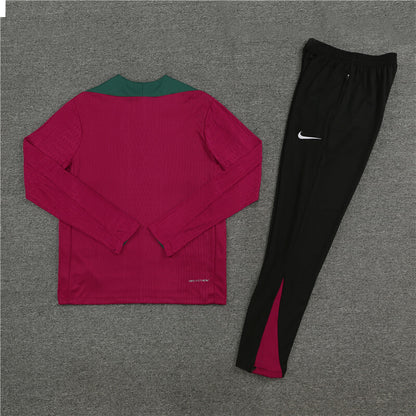 PSG Tracksuit-Maroon and Black