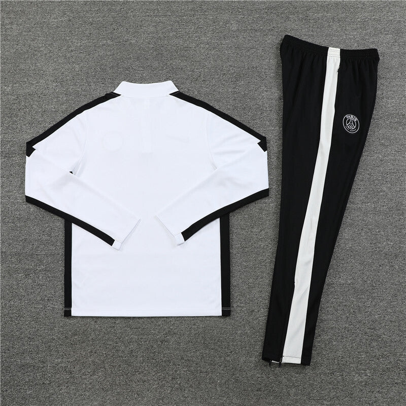 PSG Tracksuit-White and Black