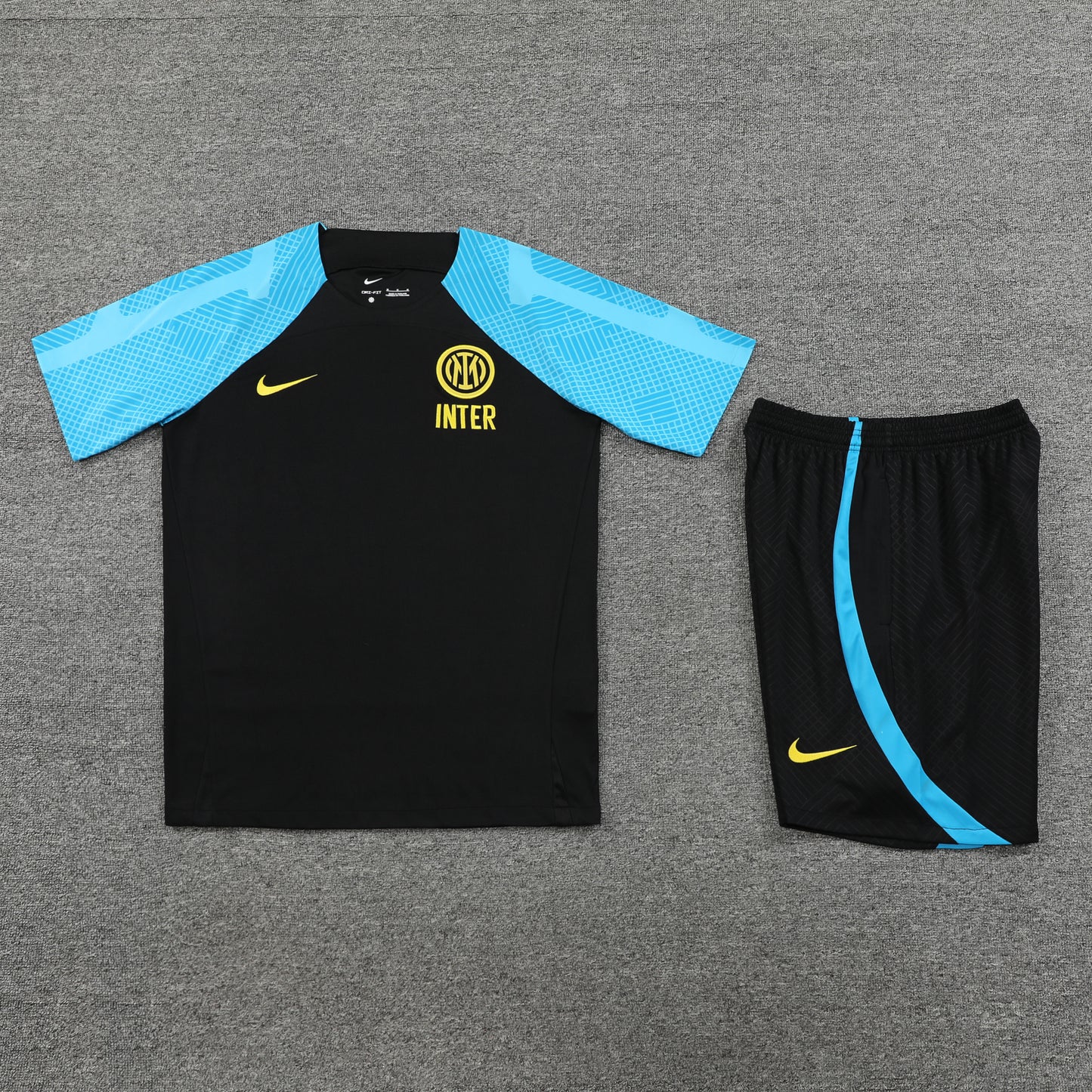Inter Milan Shorts Set-Black and Blue